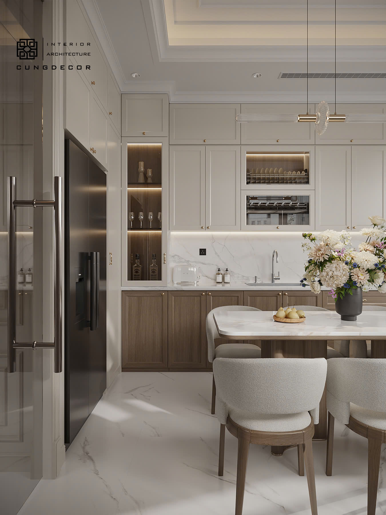 Nhà phố Tân cổ điển